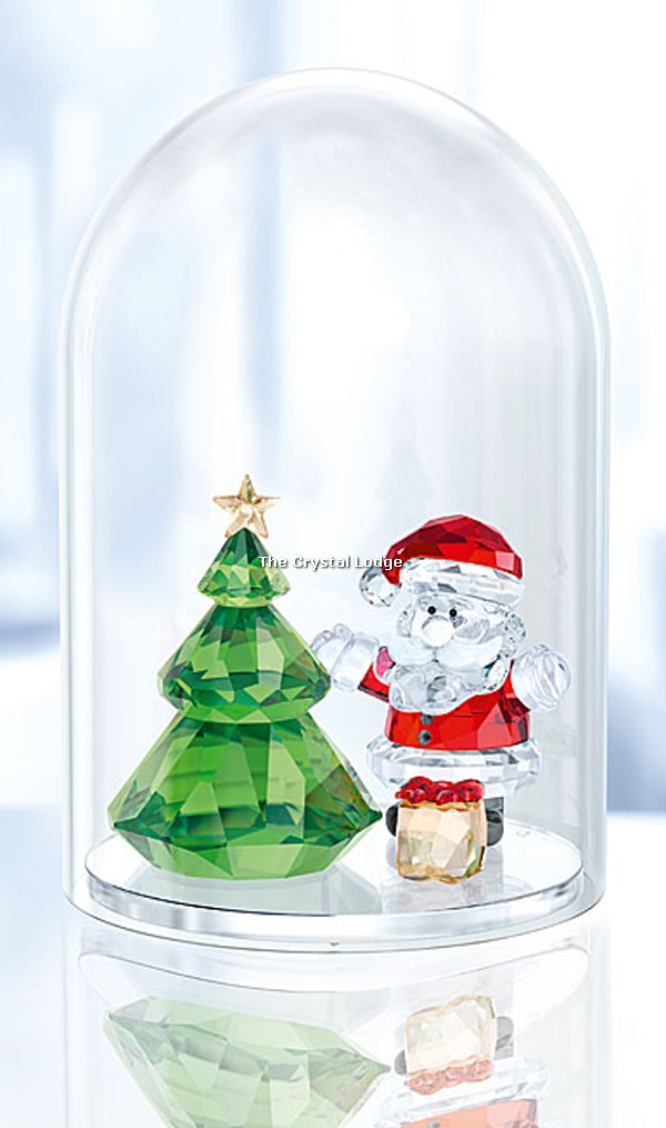 Swarovski_Bell_Jar_Santa_Tree_5403170 | The Crystal Lodge