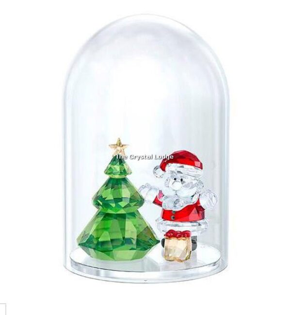 Swarovski_Bell_Jar_Santa_Tree_5403170 | The Crystal Lodge