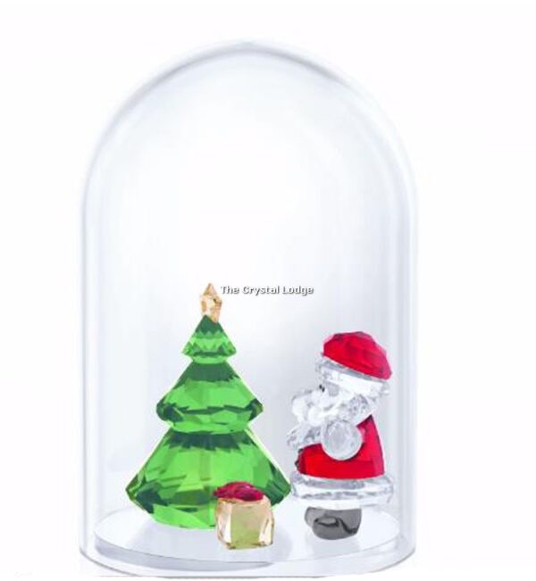 Swarovski_Bell_Jar_Santa_Tree_5403170 | The Crystal Lodge