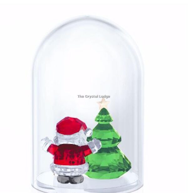 Swarovski_Bell_Jar_Santa_Tree_5403170 | The Crystal Lodge