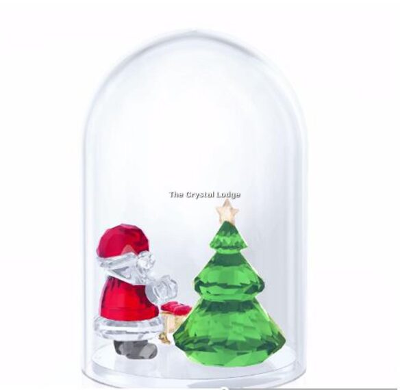 Swarovski_Bell_Jar_Santa_Tree_5403170 | The Crystal Lodge