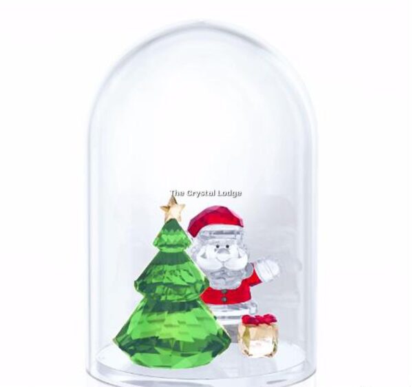 Swarovski_Bell_Jar_Santa_Tree_5403170 | The Crystal Lodge