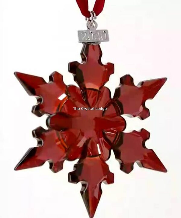 Swarovski_Christmas_holiday_ornament_2020_red_5527742 | The Crystal Lodge