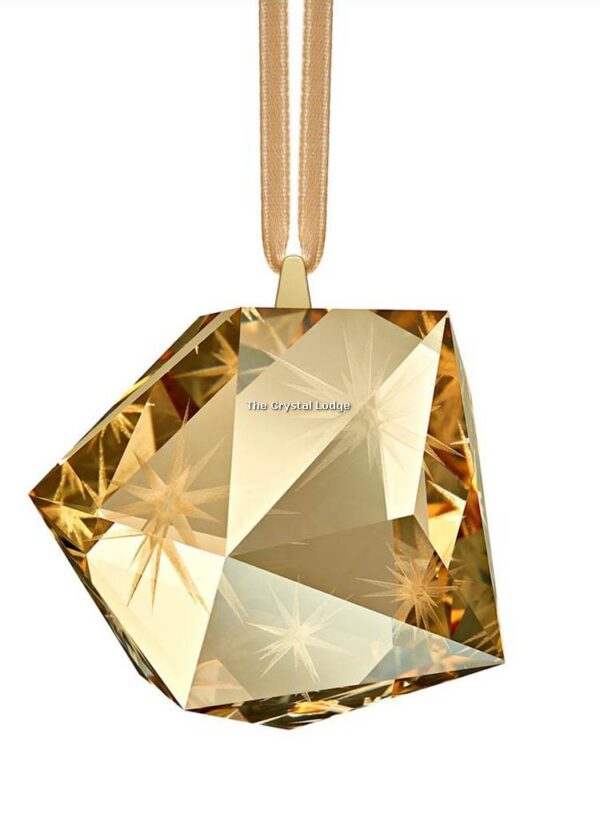 Swarovski_Daniel_Libeskind_eternal_star_hanging_ornament_gold_5569383 | The Crystal Lodge