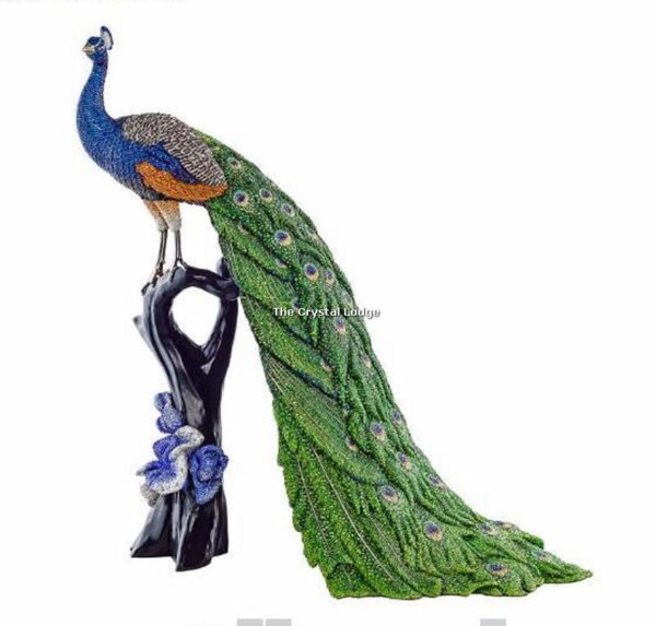 Swarovski_Myriad_Peacock_Moh-Malhar_5092947 | The Crystal Lodge