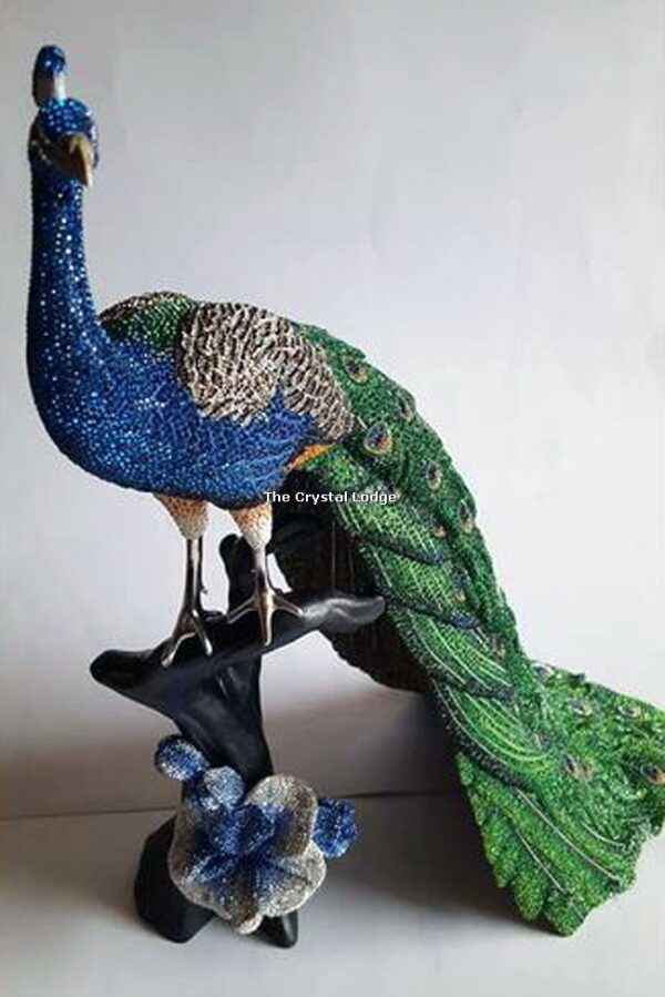 Swarovski_Myriad_Peacock_Moh-Malhar_5092947 | The Crystal Lodge
