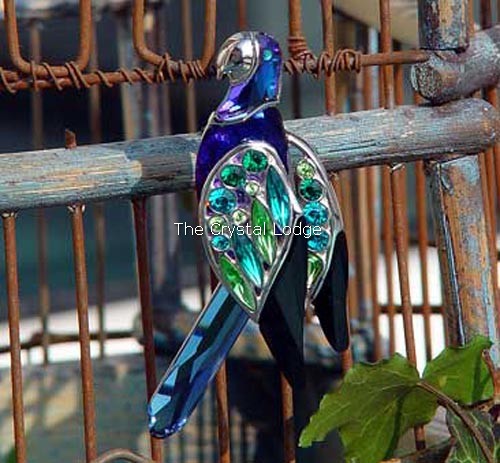Swarovski_Paradise_birds_Brooch_Balabac_sapphire_274459 | The Crystal Lodge