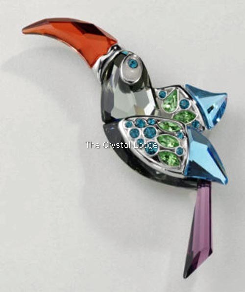 Swarovski_Paradise_birds_Brooch_Bamba_black_diamond_277804 | The Crystal Lodge