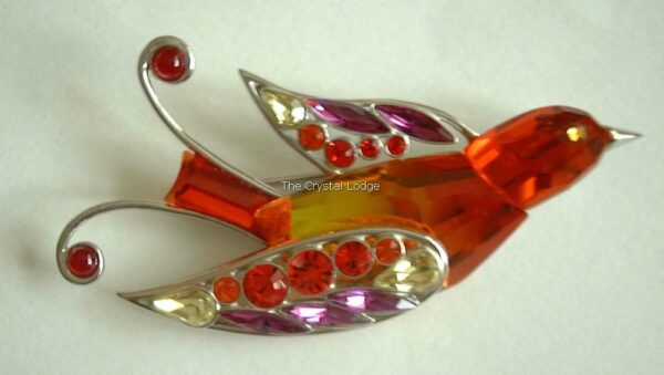 Swarovski_Paradise_birds_Brooch_Banu_fire_opal_277811 | The Crystal Lodge