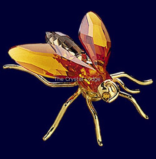 Swarovski_Paradise_bugs_Brooch_bee_amaya_light_siam_small_242140 | The Crystal Lodge