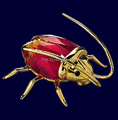 Swarovski_Paradise_bugs_Brooch_beetle_amazar_fire_opal_small_240486 | The Crystal Lodge