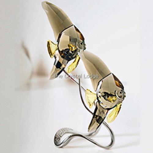 Swarovski_Paradise_fish_south_sea_Batfish_smoky_quartz_1036571 | The Crystal Lodge