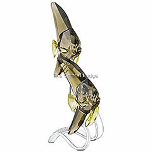 Swarovski_Paradise_fish_south_sea_Batfish_smoky_quartz_1036571 | The Crystal Lodge