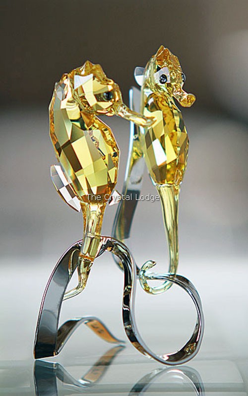 Swarovski_Paradise_fish_south_sea_Sea_horses_light_topaz_1033926 | The Crystal Lodge