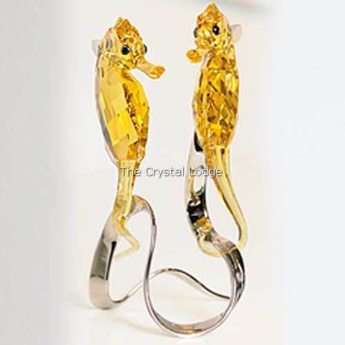 Swarovski_Paradise_fish_south_sea_Sea_horses_light_topaz_1033926 | The Crystal Lodge