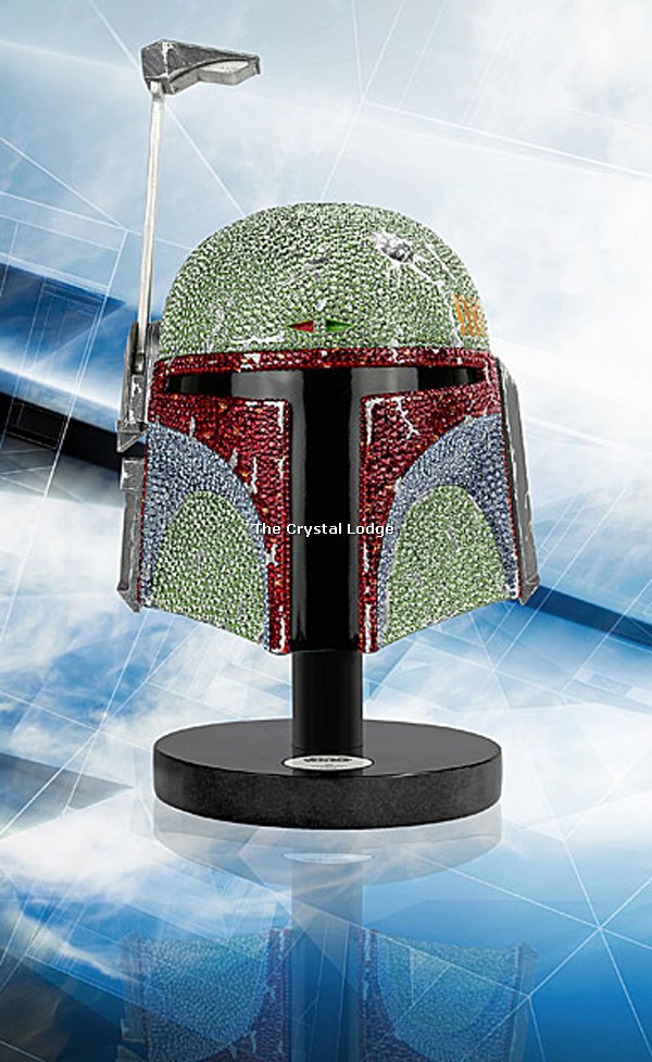 Swarovski_Star_Wars_Myriad_Boba_Fett_helmet_5396304 | The Crystal Lodge
