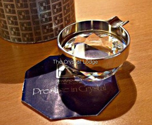 Swarovski_ashtray_rhodium_polished_011157 | The Crystal Lodge