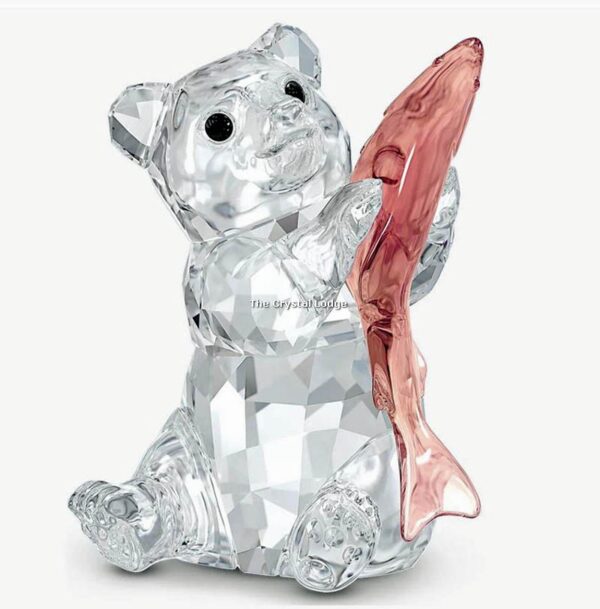 Swarovski_bear_with_fish_5536772 | The Crystal Lodge