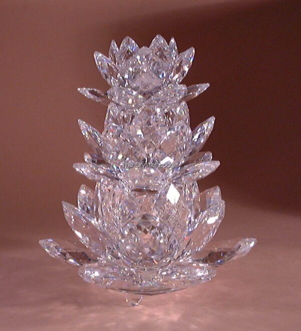 Swarovski_candleholder_124_waterlily_small_011867 | The Crystal Lodge