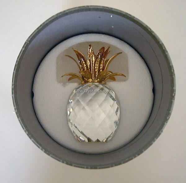 Swarovski_candleholder_136G_Pineapple_gold_010062 | The Crystal Lodge