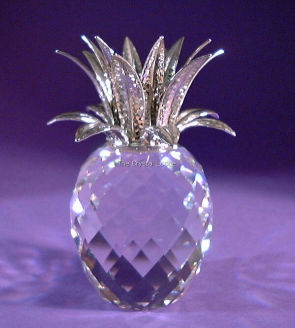 Swarovski_candleholder_136R_Pineapple_rhodium_010178 | The Crystal Lodge