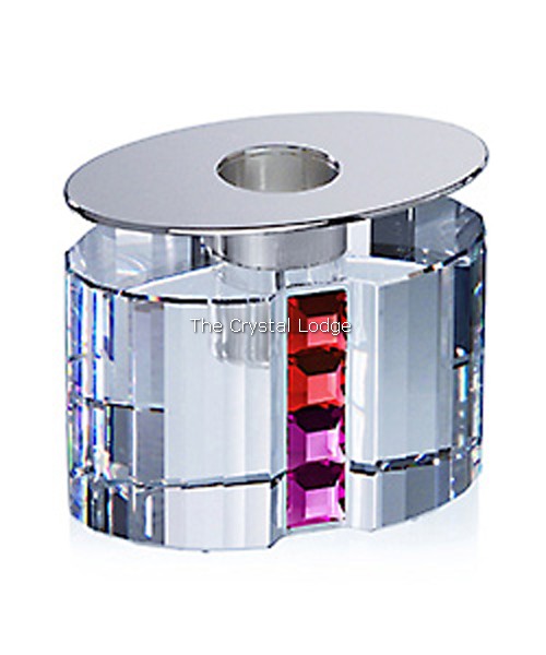 Swarovski_candleholder_rainbow_siam_fuschia_280707 | The Crystal Lodge