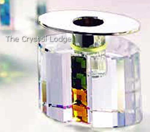 Swarovski_candleholder_rainbow_topaz_olivine_276705 | The Crystal Lodge
