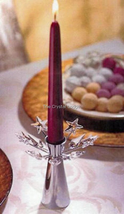 Swarovski_candleholder_stars_rhodium_683982 | The Crystal Lodge