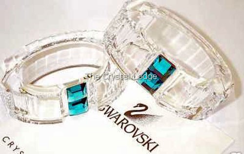 Swarovski_decor_napkin_rings_rainbow_blue_zircon_276675 | The Crystal Lodge