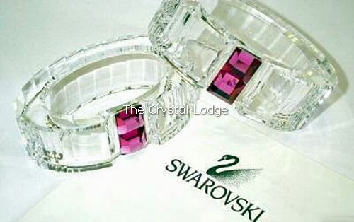 Swarovski_decor_napkin_rings_rainbow_fuchsia_276684 | The Crystal Lodge