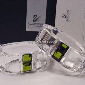 Swarovski_decor_napkin_rings_rainbow_olivine_276685 | The Crystal Lodge