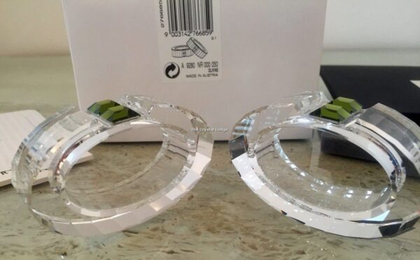 Swarovski_decor_napkin_rings_rainbow_olivine_276685 | The Crystal Lodge