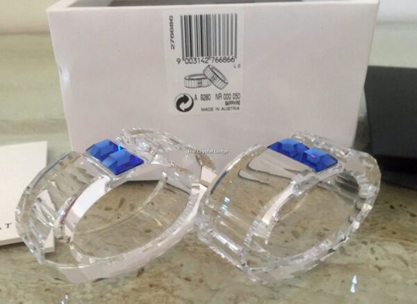 Swarovski_decor_napkin_rings_rainbow_sapphire_276676 | The Crystal Lodge