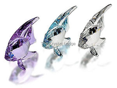 Swarovski_fish_set_clear_azore_light_violet_1043243 | The Crystal Lodge