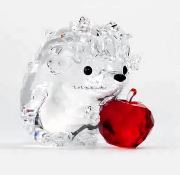 Swarovski_hedgehog_with_apple_5532203 | The Crystal Lodge