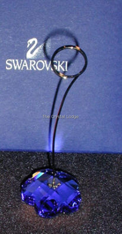 Swarovski_note_holder_flower_sapphire_296134 | The Crystal Lodge