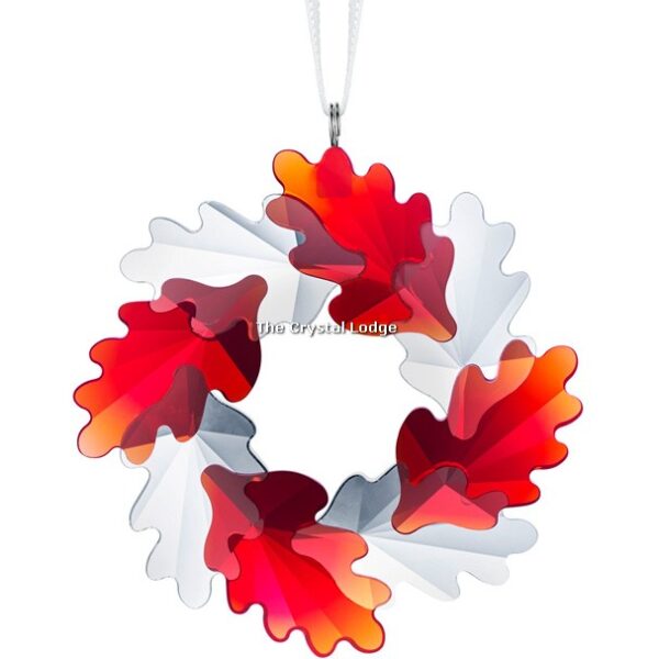 Swarovski_ornament_Wreath_leaves_5464866 | The Crystal Lodge