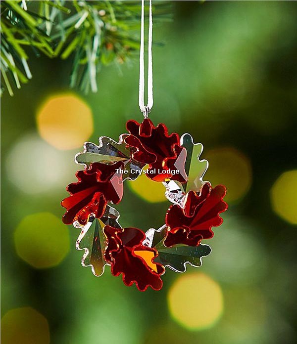 Swarovski_ornament_Wreath_leaves_5464866 | The Crystal Lodge