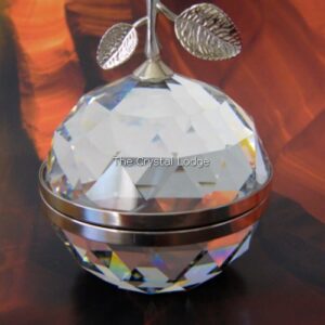 Swarovski_photo_frame_apple_king_60mm_rhodium_010217 | The Crystal Lodge
