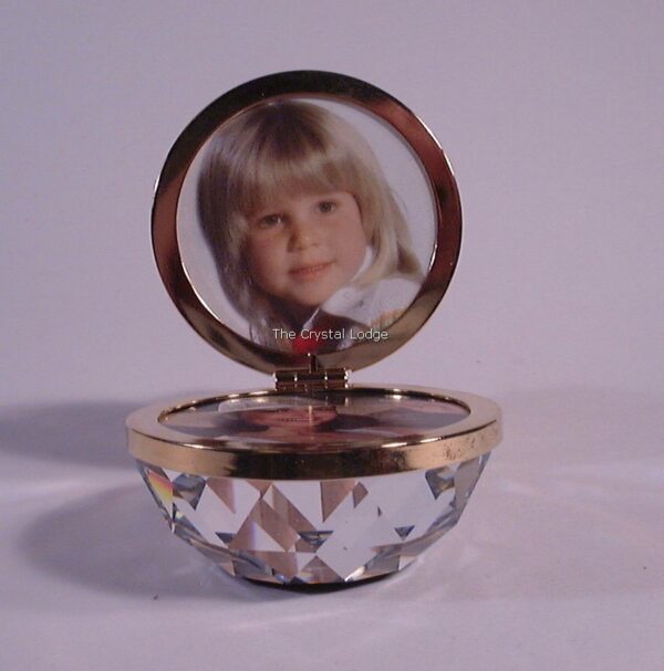 Swarovski_photo_frame_apple_small_30mm_gold_010159 | The Crystal Lodge