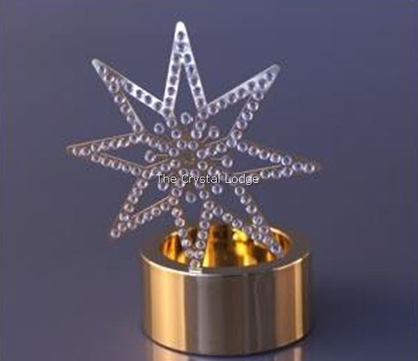 Swarovski_tealight_golden_star_5030478 | The Crystal Lodge