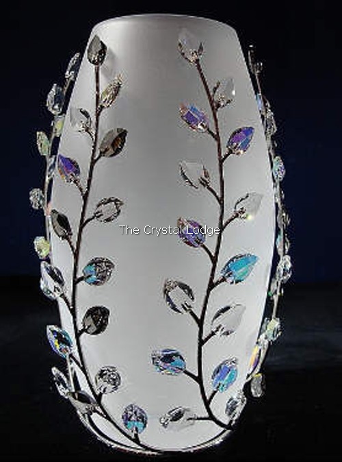 Swarovski_vase_leaves_AB_crystal_861930 | The Crystal Lodge