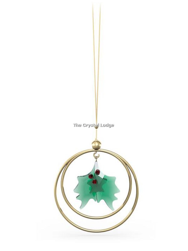 Swarovski_Garden_Tales_Ornament_Holly_Leaves_5594495 | The Crystal Lodge