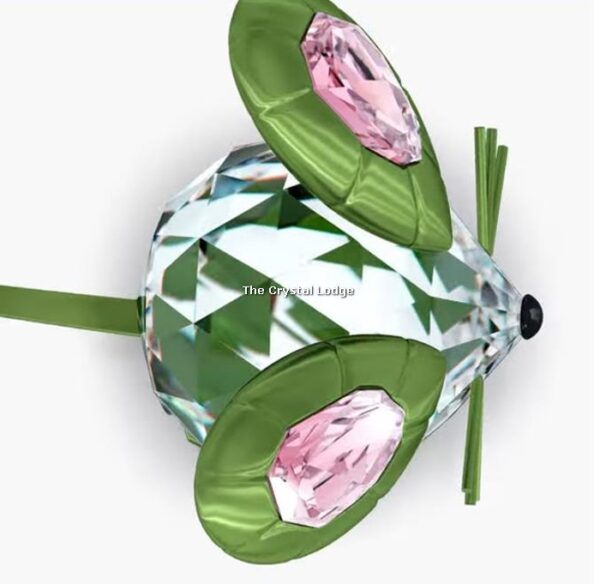Swarovski_mouse_dulcis_green_large_5619214 | The Crystal Lodge