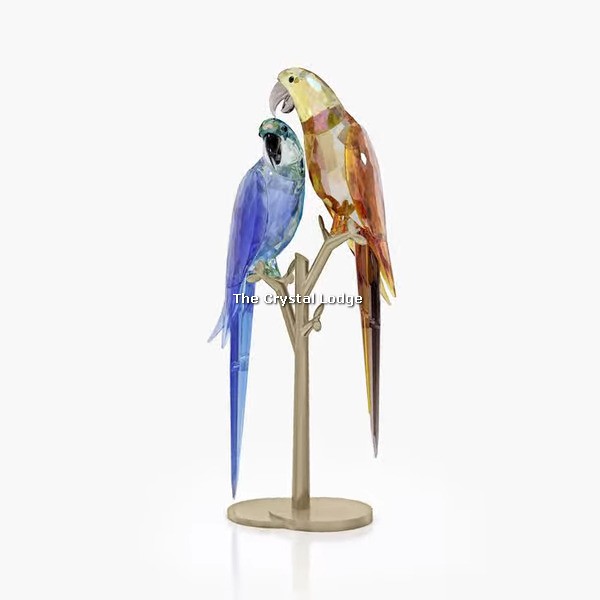 Swarovski_Jungle_Beats_Parrot_couple_Bell_and_Brio_5619218 | The Crystal Lodge