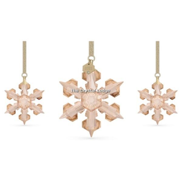 Swarovski_Christmas_2022_festive_gold_ornament_set_5634890 | The Crystal Lodge
