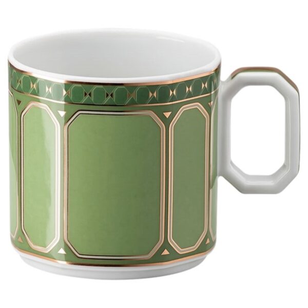 SWAROVSKI ROSENTHAL SIGNUM ESPRESSO CUP AND SAUCER - GREEN 5648499 (For information - not available from us until officially retired by Swarovski) - Image 4