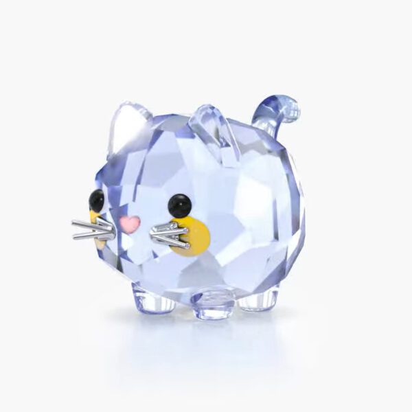 Swarovski_Chubby_cats_cat_blue_5658328 | The Crystal Lodge