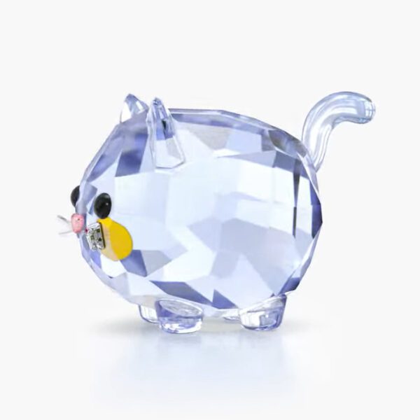 Swarovski_Chubby_cats_cat_blue_5658328 | The Crystal Lodge