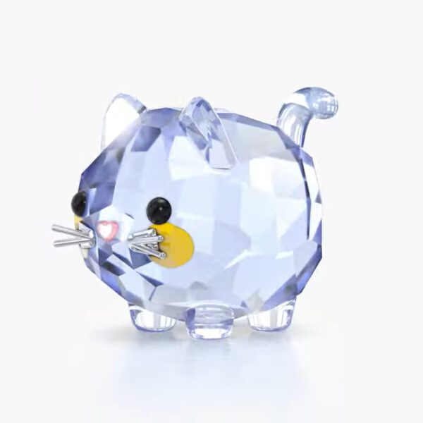 Swarovski_Chubby_cats_cat_blue_5658328 | The Crystal Lodge